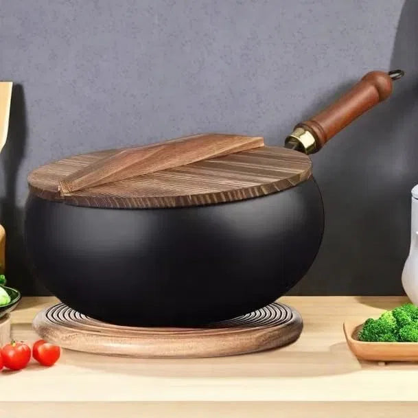Artisan Unenameled Cast Iron Casserole
