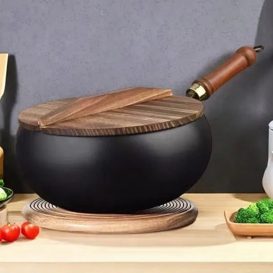 Artisan Unenameled Cast Iron Casserole