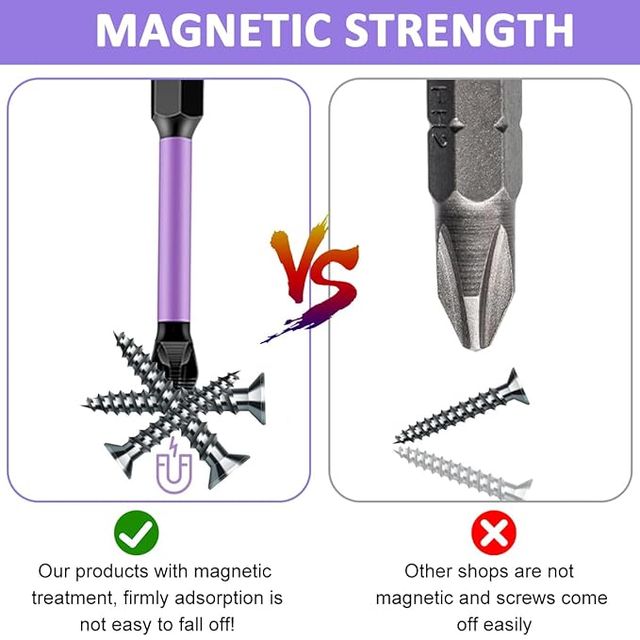 High Performance Strong Magnetic Screwdriver Drill Bit Set